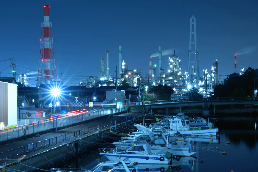 Yokkaichi　Ｉｃ　View　from　Aioi　Bridge　Ⅱ