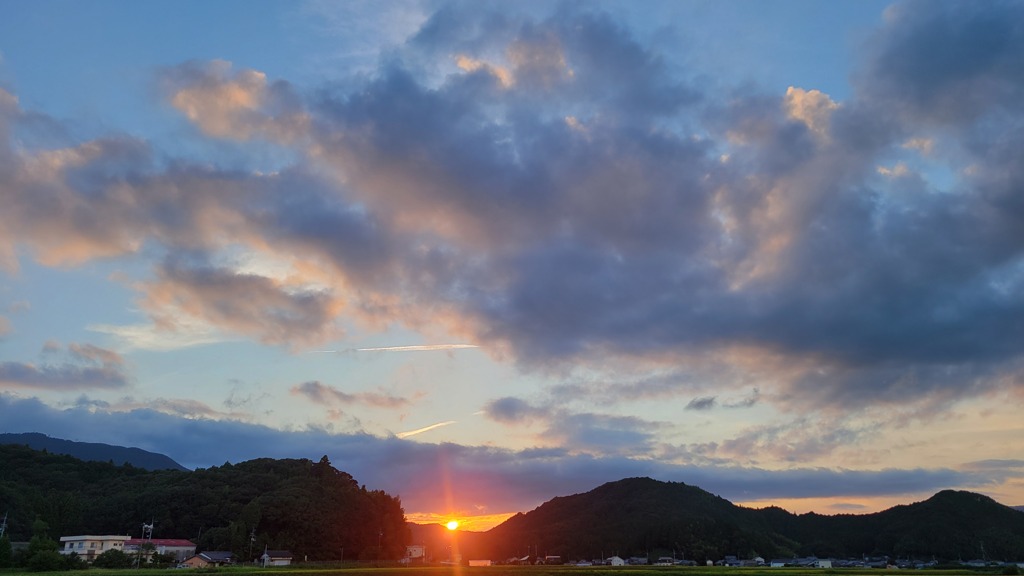 夕焼け雲