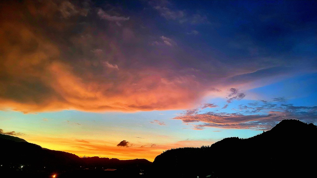 夕焼け空