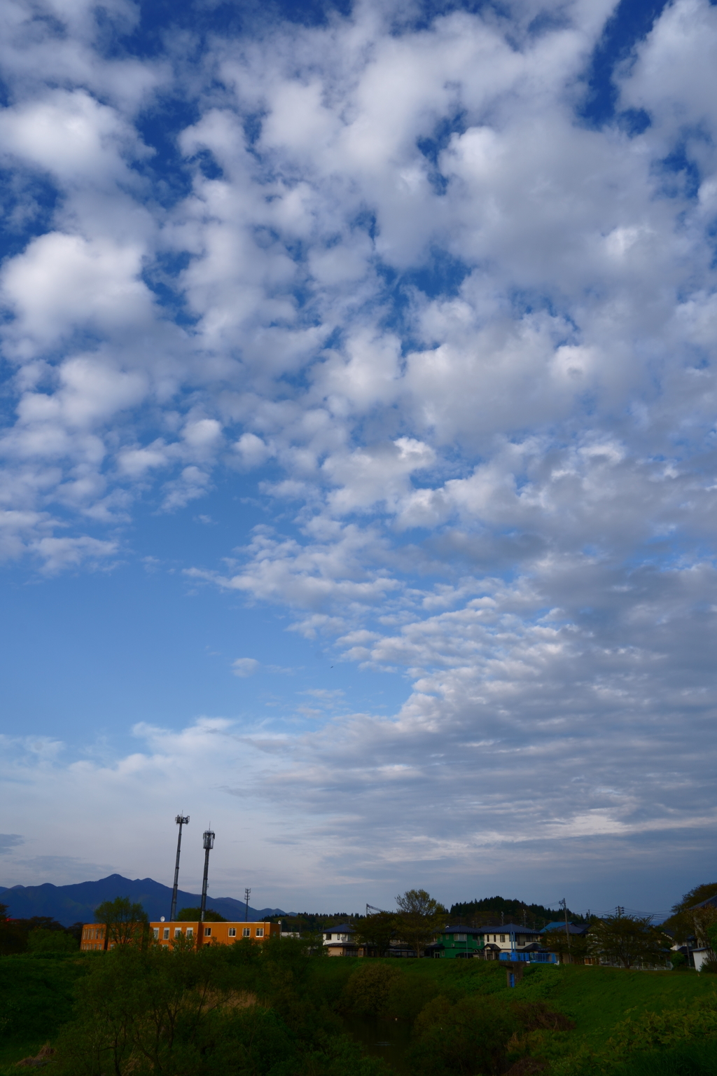 流れゆく雲