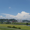 青い空、白い雲