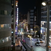 夜の恵比寿通り