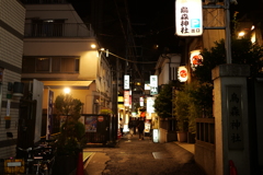 昭和空気が残る飲み屋街