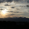 前橋の夕暮れ