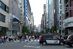 銀座の歩行者天国