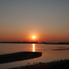 葛西海浜公園の夕日
