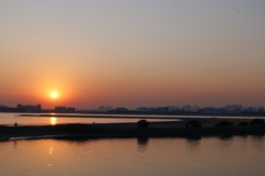 葛西臨海公園の夕日
