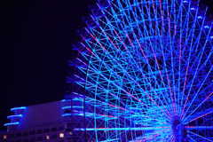 閉園後の観覧車