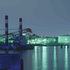 横浜磯子工場夜景