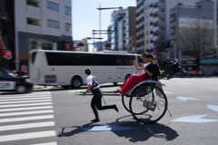 浅草人力車