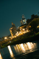 鴨川の夜景