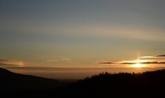 夕日