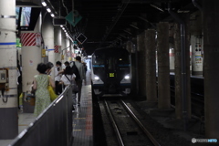 上野駅15番線に257が