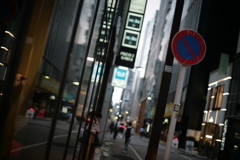 銀座を散歩