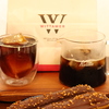 コーヒーとエクレア