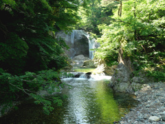 朝の大滝