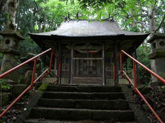 案内された神社