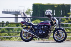 ZRX400　北緯33度展望台1