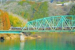 晩冬の木曽路を駆ける