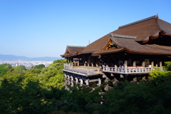 晩夏の清水寺