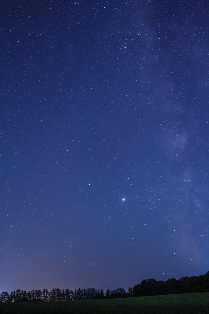 初めて星空を撮った日