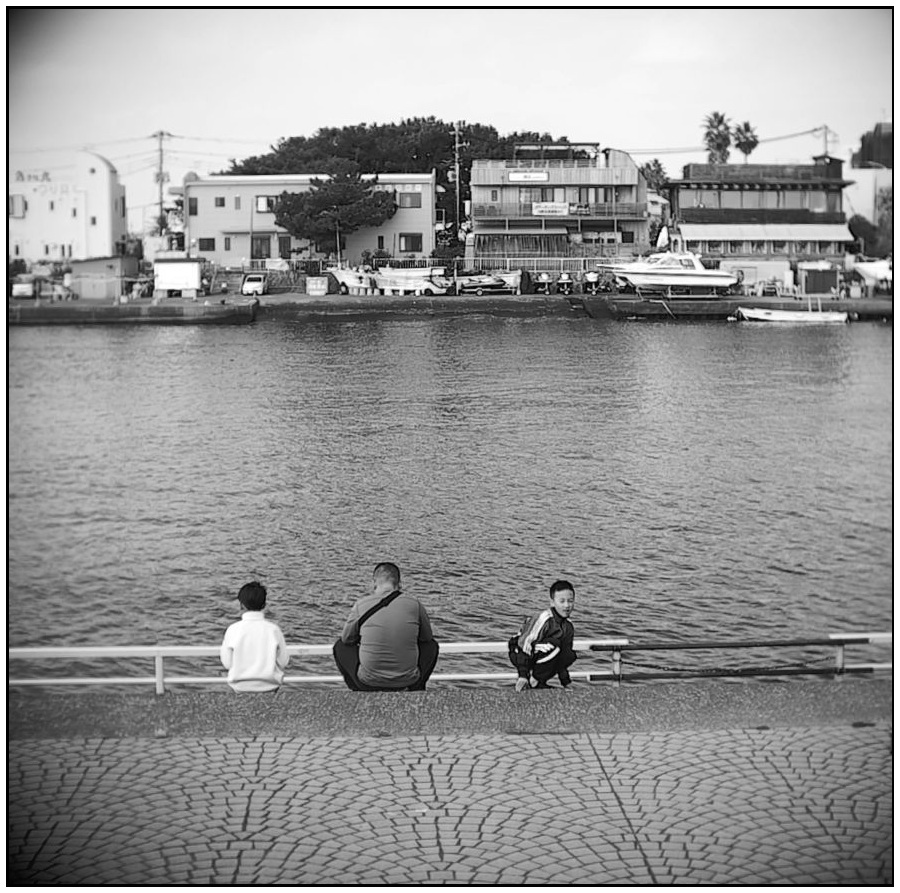 お父さんの背中