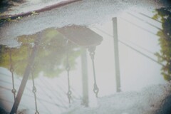 雨の日に