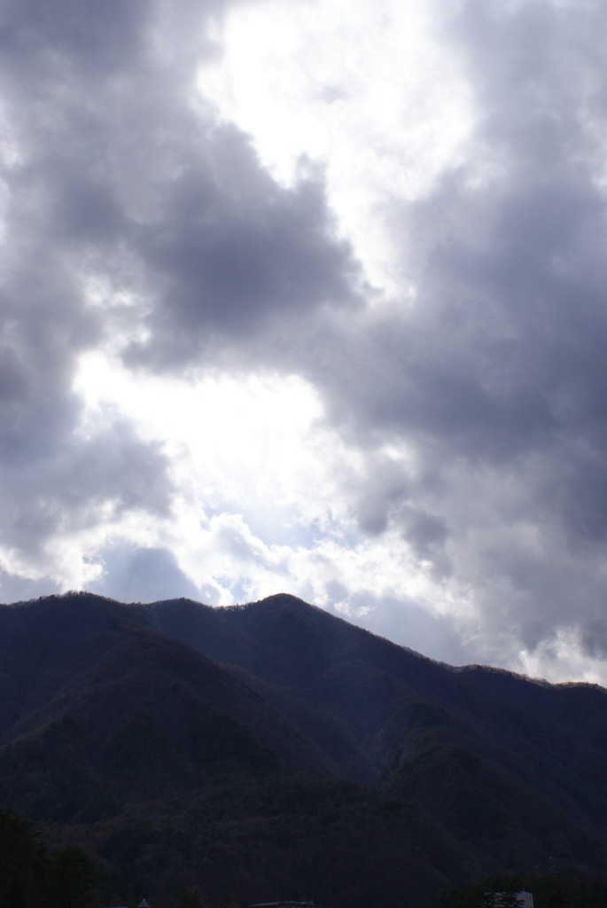 雲の隙間