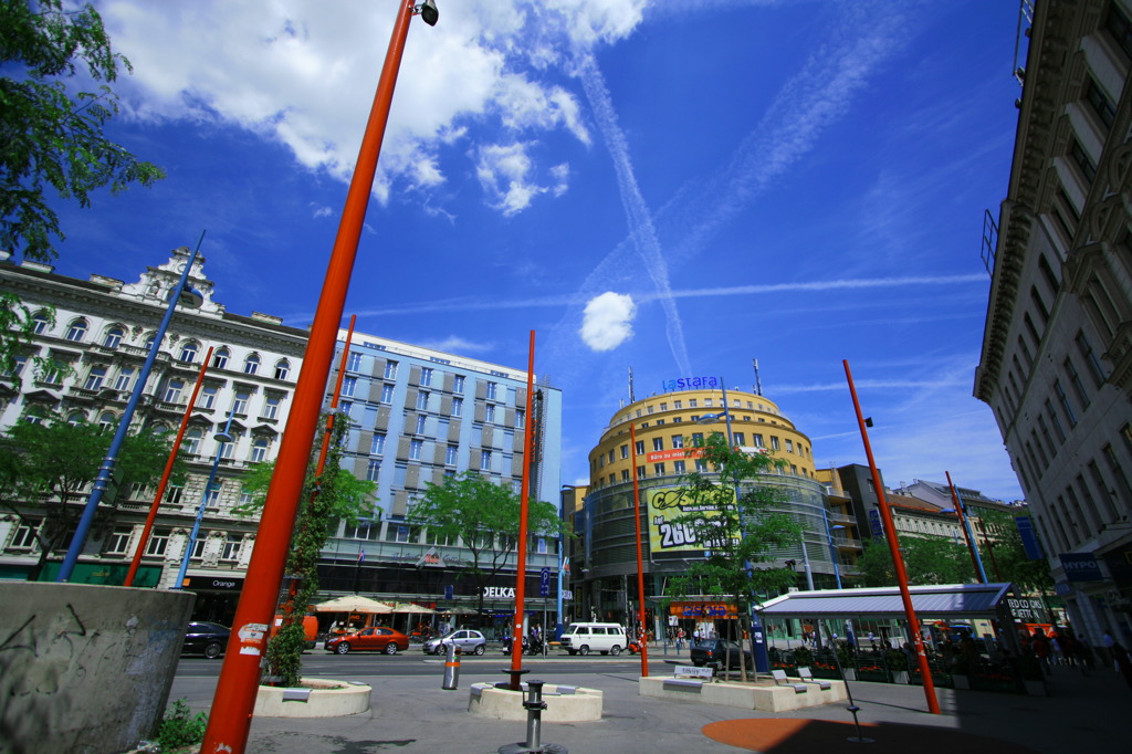 空中交差点 in ウィーン
