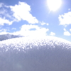 雪と雲と太陽と