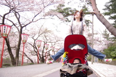 桜ジャーンプ!!