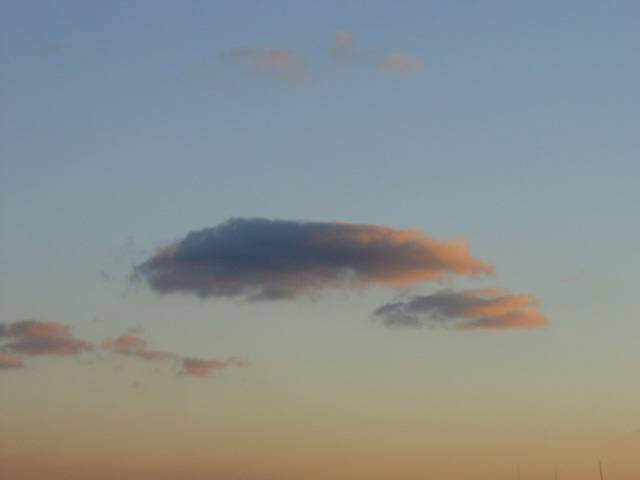 大阪_空_夕方