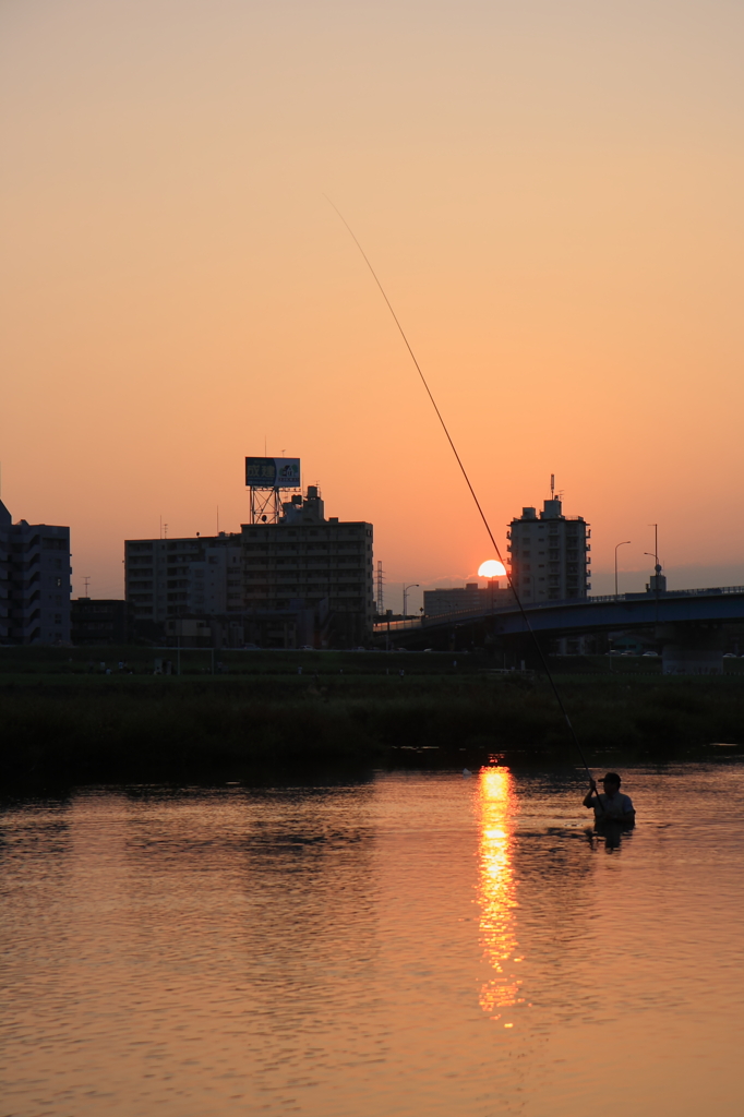 釣人