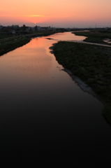 夕日に染まれ