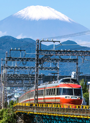 富士山に雪が・・・　LSE7000