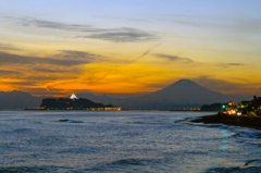 江の島のイルミネーション
