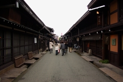 高山の古い町並み