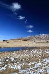 阿蘇噴火口からの雲?