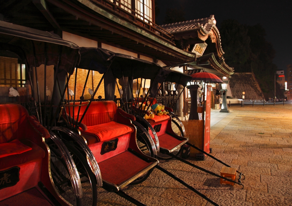 道後温泉の夜