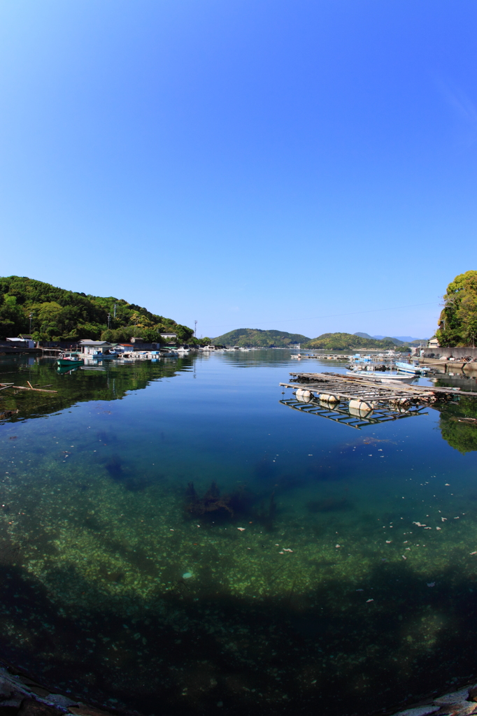 漁村の静