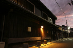 湯浅のまちの夜明け