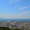 香貫山から駿河湾を望む