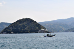 淡島と船