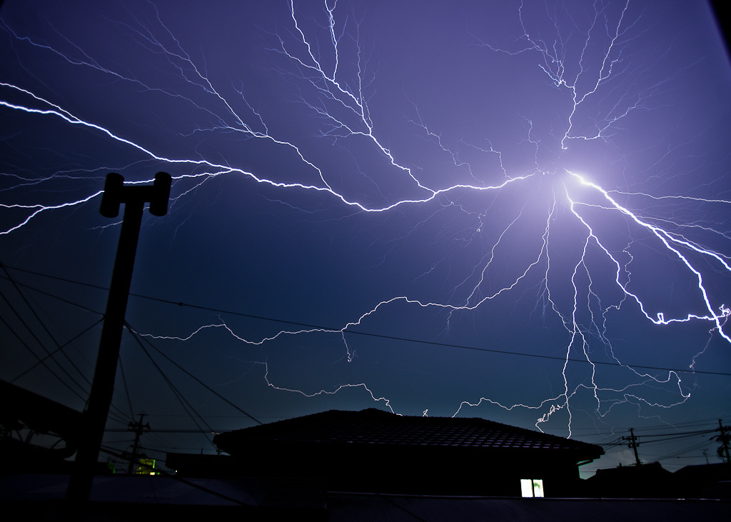 lightning strike