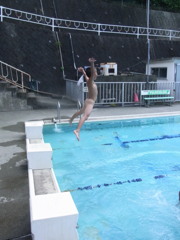 酷暑の夏休み