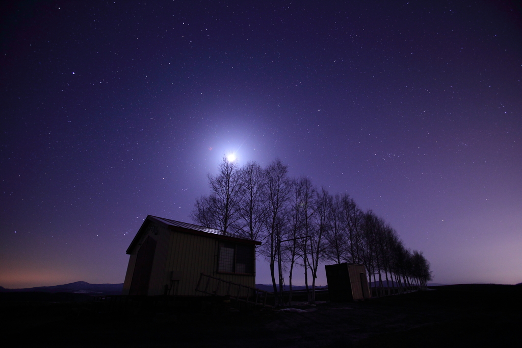 MOON AND STARLIGHT