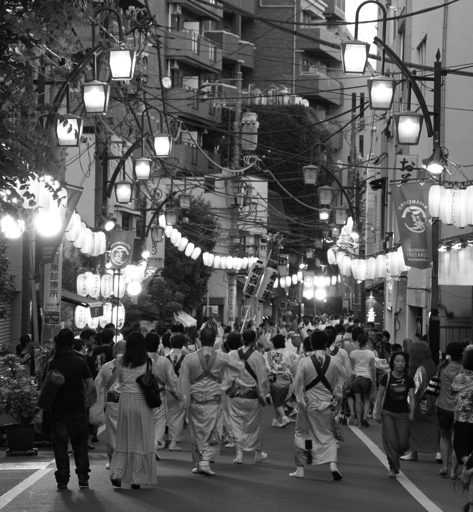 Here we come: 中目黒夏祭りー阿波踊り１