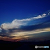 帰り際の夕景