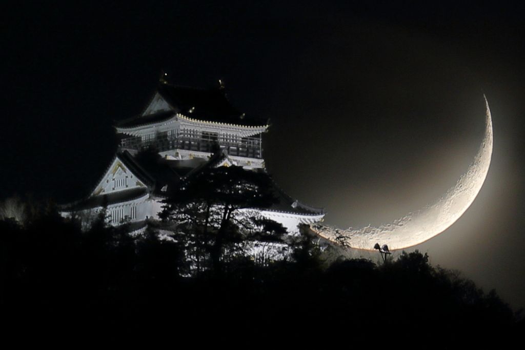 三日月×岐阜城２