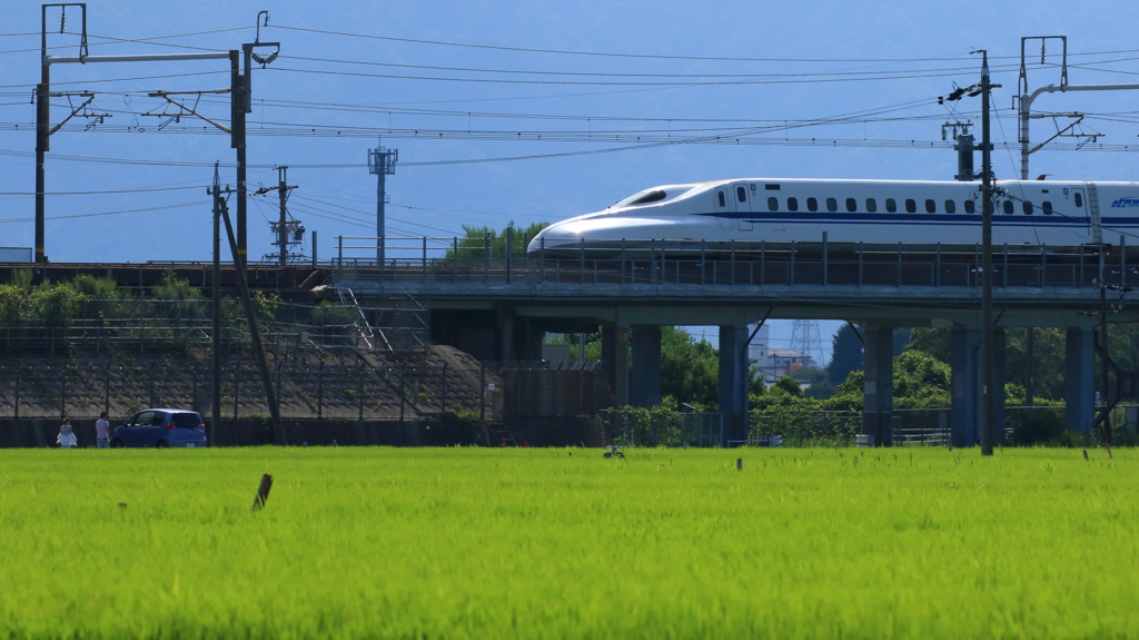 新幹線を見に行こう